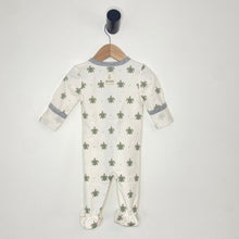 Load image into Gallery viewer, Sea Turtle printed footie in sustainable fabric - NEW for Spring 2025