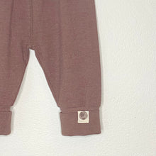 Load image into Gallery viewer, Brown Pant made from our organic cotton/polyester made from recycled bottles/spandex sustainable fabric