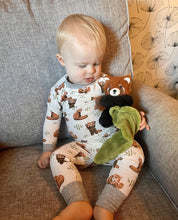 Load image into Gallery viewer, Red Panda PJ set in infant-toddler sizes - MeOMyEarth