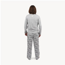 Load image into Gallery viewer, Penguin Pajama set, Long sleeve shirt with elastic waist pant, Adult - MeOMyEarth