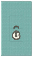 Load image into Gallery viewer, Plush Penguin case with attached blanket inside