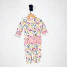 Load image into Gallery viewer, Coral Reef printed footie in sustainable fabric - MeOMyEarth