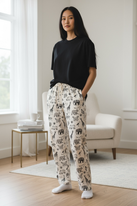 Pajama Pants, Animal Kingdom, Adult