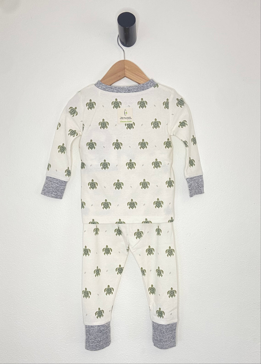 Sea Turtle print 2pc infant/toddler tight fitting pajama set - NEW for Spring 25
