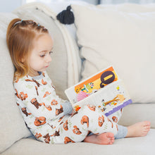 Load image into Gallery viewer, Red Panda PJ set in infant-toddler sizes