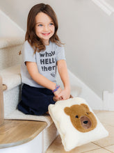 Load image into Gallery viewer, Plush Bear case with attached blanket inside