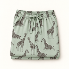 Load image into Gallery viewer, Pajama Pants, Giraffe on Sage, Adult