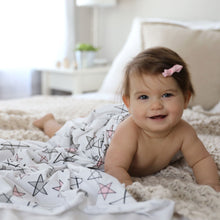 Load image into Gallery viewer, Star Delight Swaddle - Pink