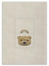 Load image into Gallery viewer, Plush Bear case with attached blanket inside