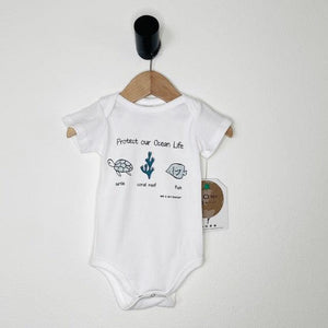 Protect our oceans bodysuit