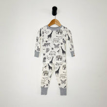 Load image into Gallery viewer, Animal Kingdom PJ set in infant-toddler sizes - MeOMyEarth