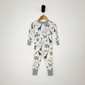 Animal Kingdom PJ set in infant-toddler sizes - MeOMyEarth
