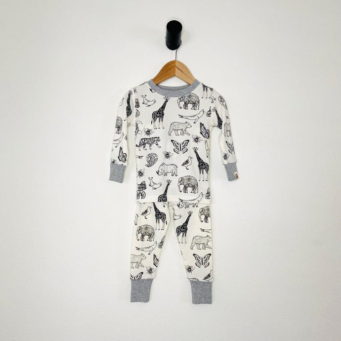 Animal Kingdom PJ set in infant-toddler sizes - MeOMyEarth
