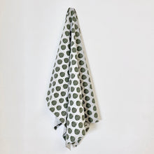 Load image into Gallery viewer, Tree of Life swaddle print on sustainable heather grey fabric - MeOMyEarth