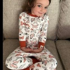 Monarch Butterfly PJ set in infant-toddler sizes - MeOMyEarth
