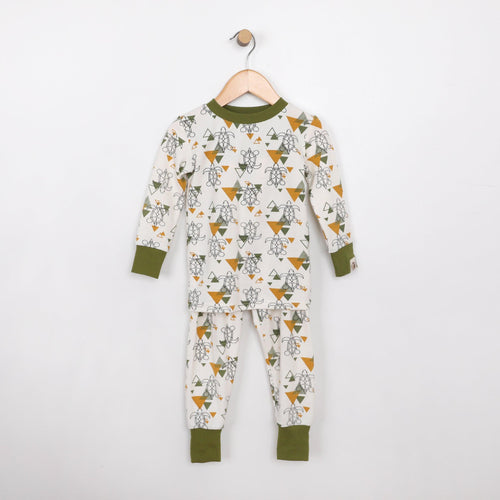 Turtle Geo PJ set in infant-toddler sizes