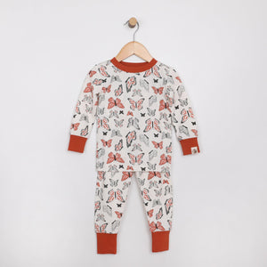 Monarch Butterfly PJ set in infant-toddler sizes