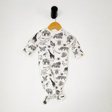 Load image into Gallery viewer, Animal kingdom printed gown in sustainable fabric - MeOMyEarth