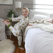 Load image into Gallery viewer, Turtle Geo PJ set in infant-toddler sizes